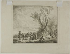 Wayfarers lejr af Christian Wilhelm Ernst Dietrich