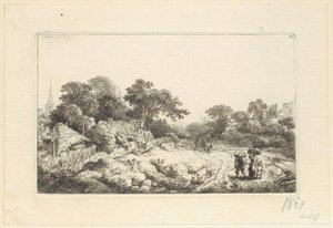 Stien bag landsbyen