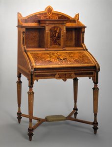 Skrivebord, Herter Brothers Company, 1869-71 (træ)