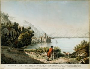 Udsigt over Chillon-slottet