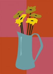 Blomster i vase
