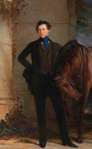 Portræt af grev Vladimir Petrovich Orlov-Davydov 1809-1882, 1840.