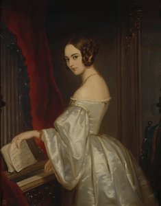 Portræt af prinsesse Maria Ivanovna Kochubey, født Baryatinskaya 1818-1843