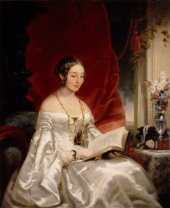 Portræt af prinsesse Maria Ivanovna Kochubey, født Baryatinskaya 1818-1843, 1840