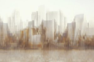 Abstrakte byrefleksioner af Christina Sillen