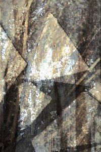 Abstrakt stengeometri af Christina Sillen