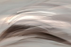 Flydende abstrakt lys af Christina Sillen