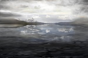 Tåget bjergspejling af Christina Sillen