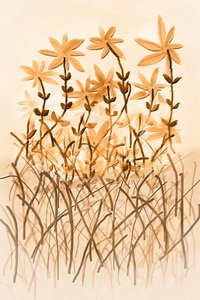 Varm sepia-botanik af Christina Sillen