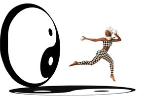Harlequin Yin Yang Balance af Christine von Diepenbroek