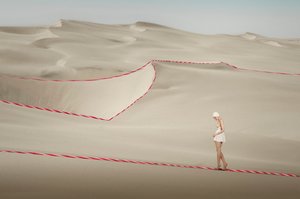 Red Ribbon-ørkenvandring af Christine von Diepenbroek