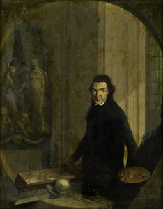 Selvportræt af Christoffel Frederik Franck
