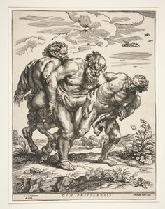 Silenus-marchen af Christoffel Jegher