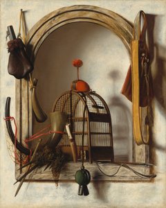 Niche med Falconry Gear af Christoffel Pierson