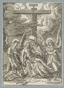 Kristi skælven af Christoffel van Sichem (II)