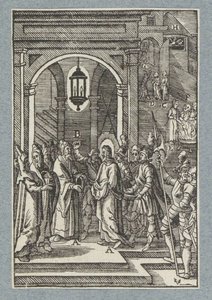 Kristus for Annas af Christoffel van Sichem (II)
