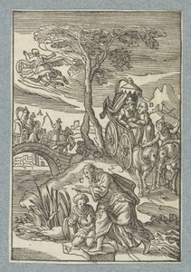 Eunukens dåb af Christoffel van Sichem (II)