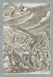 Lad din vilje ske på jorden, som den er i himlen af Christoffel van Sichem (II)