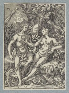 Fald med hunslange af Christoffel van Sichem (II)