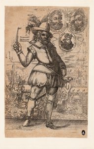 François Ravaillac 1578-1610, morderen af kong Henrik IV af Frankrig. af Christoffel van Sichem