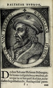 Balthasar Hubmaier, illustration fra 