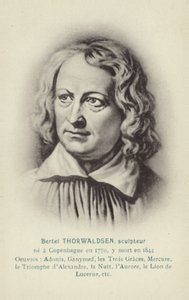 Bertel Thorvaldsen, Danish sculptor af Christoffer Wilhelm Eckersberg