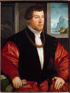 Portræt af Christoph Baumgartner (maleri