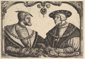 Kejser Karl V og Ferdinand I, ca. 1531.
