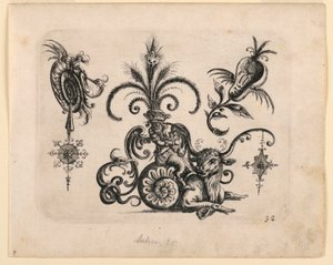 Tavle 32, fra New Grotteßken Buch (New Grotesque Book)