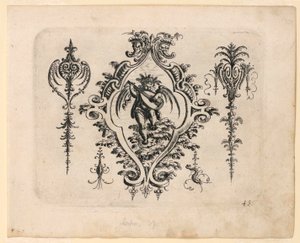 Tavle 43, fra New Grotteßken Buch (New Grotesque Book)