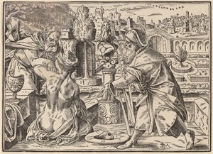 Kristus fortæller sine disciple om den sidste dom