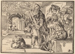 Kristus fortæller sine disciple om den sidste dom af Christoph Murer