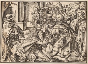Kristus fortæller sine disciple om den sidste dom af Christoph Murer