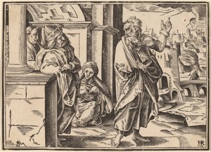 Kristus fortæller sine disciple om den sidste dom