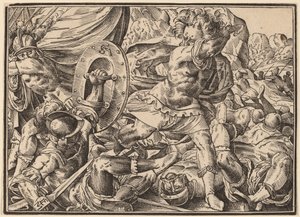 Kristus fortæller sine disciple om den sidste dom af Christoph Murer