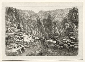 Vand i bjergene, ca. 1790-1800.