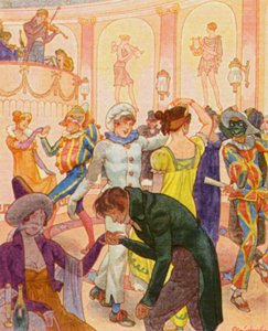 Redoute / Redoubt (farvelitografi)