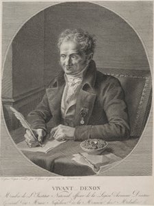 Dominique Vivant-Denon, 1810. af Christophe Guerin