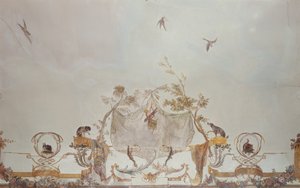 The Grande Singerie, detalje, ca. 1735 (vægmaleri) af Christophe Huet