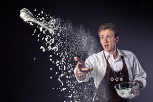 Overraskelse med meleksplosion af Christophe Kiciak