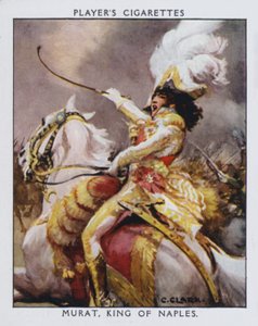 Murat, konge af Napoli (farve litho)