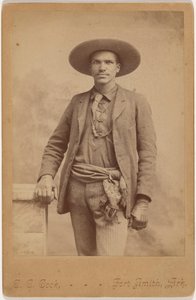 Portræt af en mand, ca. 1880 (foto) af Christopher C. Cook