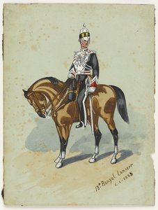 13. Bengal Lancers, omkring 1914 af Christopher Clark