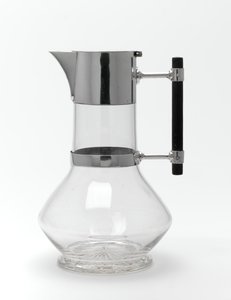 Kande (glas, sølv og teak)
