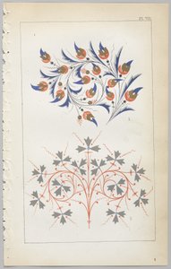Kunsten at dekorativt design: med et appendiks, der angiver de timer på dagen, hvor blomsterne åbner, udgivet af Day & Son, London, 1862 af Christopher Dresser