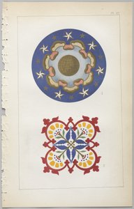 Kunsten at dekorativt design: med et appendiks, der angiver de timer på dagen, hvor blomsterne åbner, udgivet af Day & Son, London, 1862 af Christopher Dresser