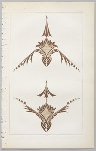 Kunsten at dekorativt design: med et appendiks, der angiver de timer på dagen, hvor blomsterne åbner, udgivet af Day & Son, London, 1862 af Christopher Dresser