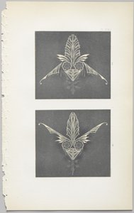 Kunsten at dekorativt design: med et appendiks, der angiver de timer på dagen, hvor blomsterne åbner, udgivet af Day & Son, London, 1862 af Christopher Dresser