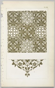The art of decorative design : med et appendiks, der angiver de timer på dagen, hvor blomsterne åbner sig, udgivet af Day & Son, London, 1862 af Christopher Dresser