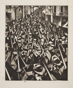 Et daggry af Christopher Richard Wynne Nevinson
